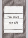 Anchor Jacquard Classic Silk Tie Grey - THOM BROWNE - BALAAN 4