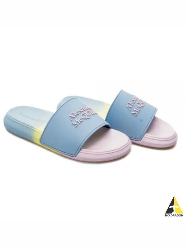 Logo Patch Slippers - ALEXANDER MCQUEEN - BALAAN 2