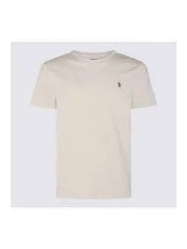 Custom slim fit cotton t shirt gray 1279742 - POLO RALPH LAUREN - BALAAN 1