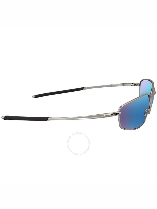 Oakley Whisker Prizm Sapphire Polarized Rectangular Men's Sunglasses OO4141 414104 60 - OAKLEY - BALAAN 3