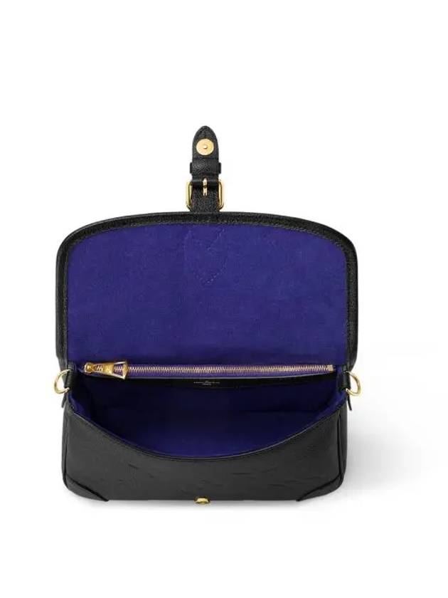 Diane Monogram Leather Shoulder Bag Black - LOUIS VUITTON - BALAAN 5