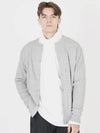 Silket Cable Round neck Cardigan Gray - CHANCE'S NOI - BALAAN 4