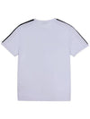 Shoulder line point logo printing short sleeve t-shirt STEE120 - IKALOOOK - BALAAN 2