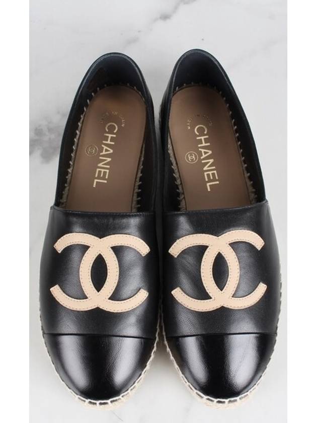 cc logo espadrille 38 - CHANEL - BALAAN 9