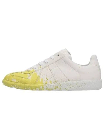 Replica Paint Sneakers White Cedro - MAISON MARGIELA - BALAAN 1