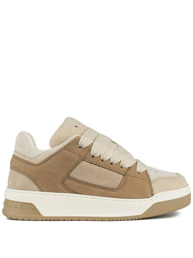 Hogan Chamallow Beige And Brown Sneakers - HOGAN - BALAAN 1