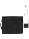 Intreto Small Cassette Cross Bag Black - BOTTEGA VENETA - BALAAN 2