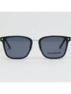 Sunglasses BY0089D 01A Horn Rim Asian Fit Black - BALLY - BALAAN 3