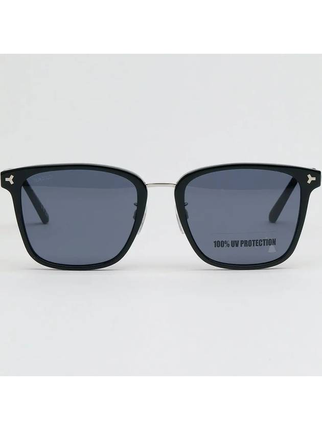 Sunglasses BY0089D 01A Horn Rim Asian Fit Black - BALLY - BALAAN 3