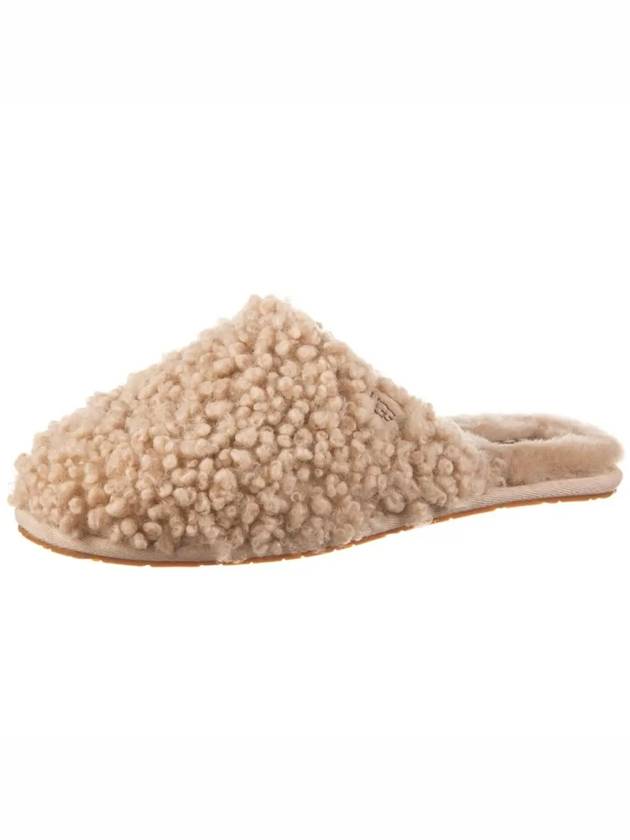 Maxi Curly Fur Slippers Sand - UGG - BALAAN.