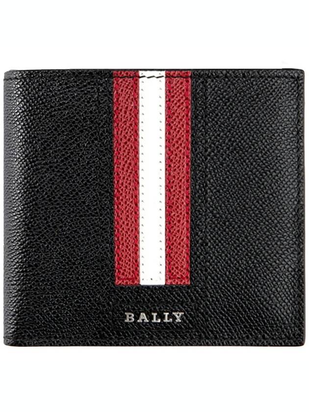 Trasai Vertical Logo Wallet Black - BALLY - BALAAN 3