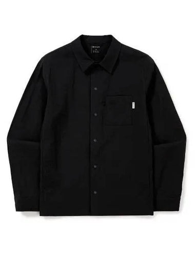 Minute Long Sleeve Shirt Black S23MMFSH72 - SNOW PEAK - BALAAN 1