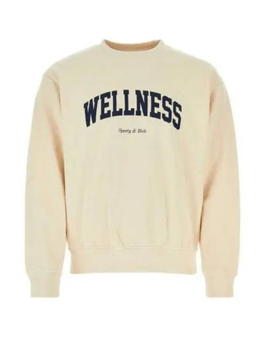 Wellness Ivy Crewneck CreamNavy CRAW2366CR 49 Sweatshirt - SPORTY & RICH - BALAAN 1