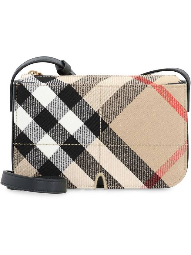 Snip Check Cross Bag Sand - BURBERRY - BALAAN 3