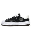 Blakey OG Sole Canvas Low Top Sneakers Black White - MAISON MIHARA YASUHIRO - BALAAN 2