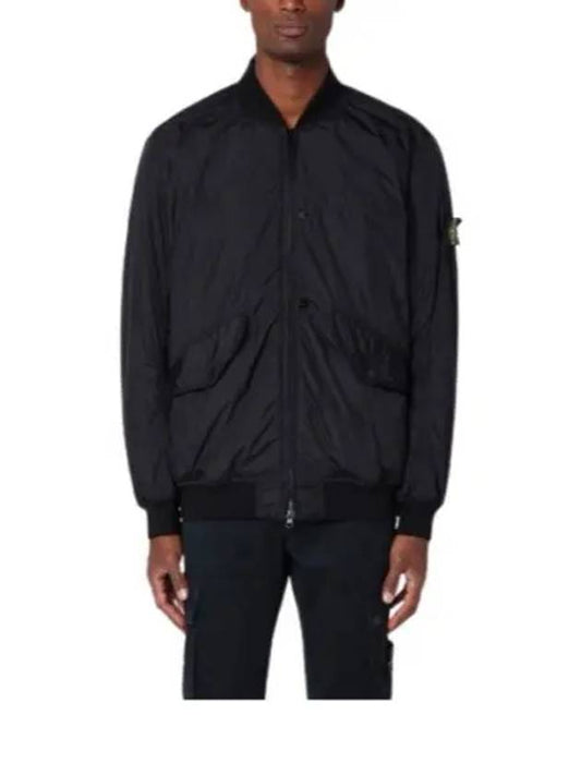 Reps R NY Bomber Jacket Black - STONE ISLAND - BALAAN 2