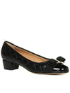 Vara Quilted Pumps Black - SALVATORE FERRAGAMO - BALAAN 2