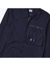 Tylon P Lens Overshirt Zip Up Jacket Navy - CP COMPANY - BALAAN 7