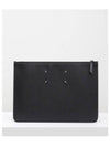 Stitch Zipper Clutch Bag Black - MAISON MARGIELA - BALAAN 2