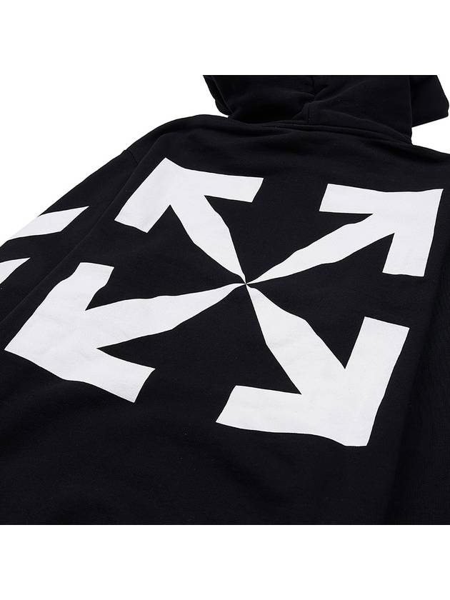 Diag Arrow Printing Hoodie Black - OFF WHITE - BALAAN 8