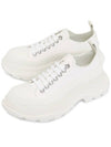 Tread Slick Low Top Sneakers White - ALEXANDER MCQUEEN - BALAAN 4