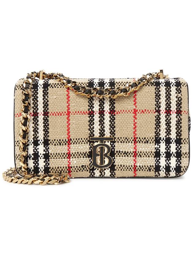 Boucle Lola Vintage Check Small Cross Bag Beige - BURBERRY - BALAAN 2