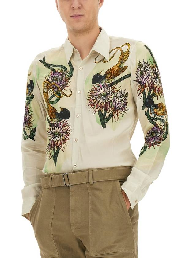 PRINTED SHIRT - DRIES VAN NOTEN - BALAAN 4