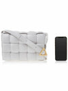 Gold Hardware Padded Cassette Cross Bag Chalk - BOTTEGA VENETA - BALAAN 7