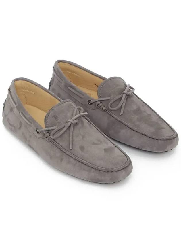 Gommino Nubuck Driving Shoes Grey - TOD'S - BALAAN 4