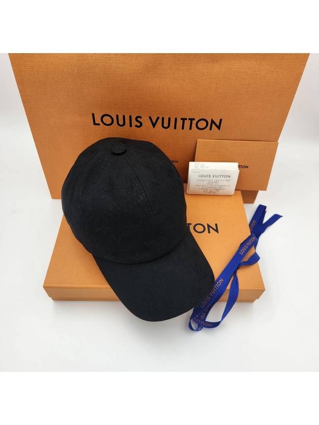 Monogram Essential Ball Cap Black - LOUIS VUITTON - BALAAN 9