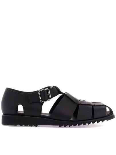 Pacific Buckle Gladiator Sandals Black - PARABOOT - BALAAN 2