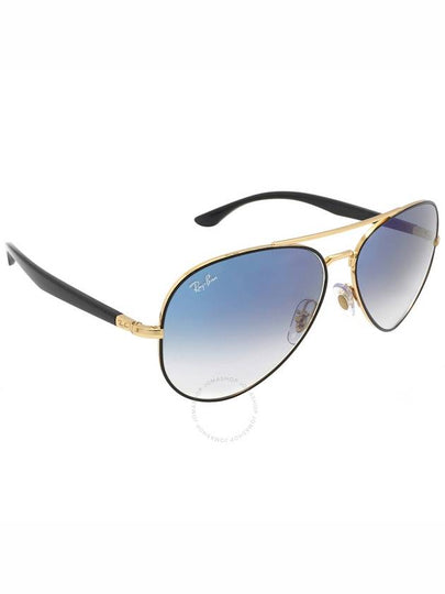 Ray Ban Light Blue Gradient Aviator Unisex Sunglasses RB3675 90003F 58 - RAY-BAN - BALAAN 2