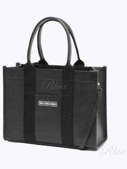 Hardware Small Cross Tote Bag Black - BALENCIAGA - BALAAN 2