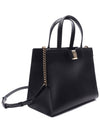 Vara Bow Top Handle Tote Bag Black - SALVATORE FERRAGAMO - BALAAN 4