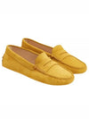 Gommino Suede Driving Shoes Yellow - TOD'S - BALAAN 2