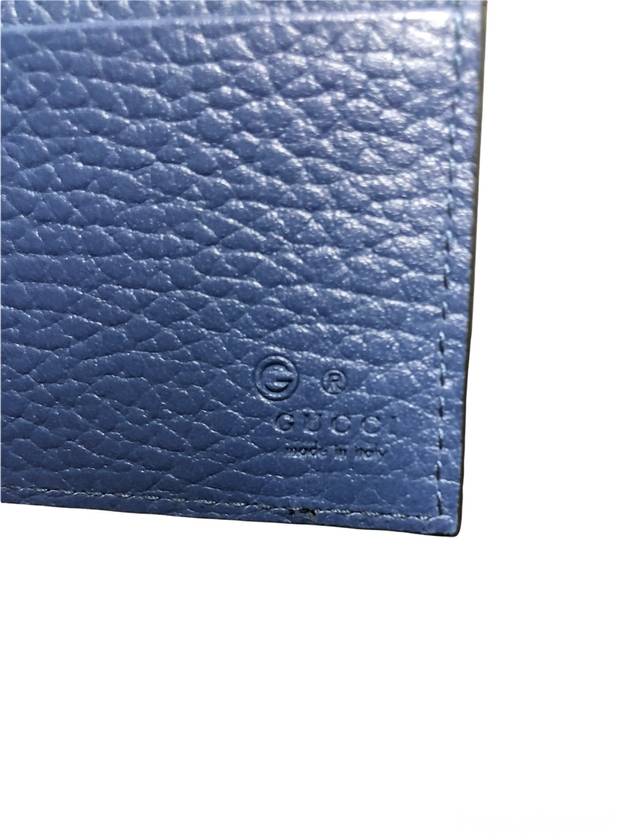 GG Interlocking Two Tone Half Wallet Black - GUCCI - BALAAN 7