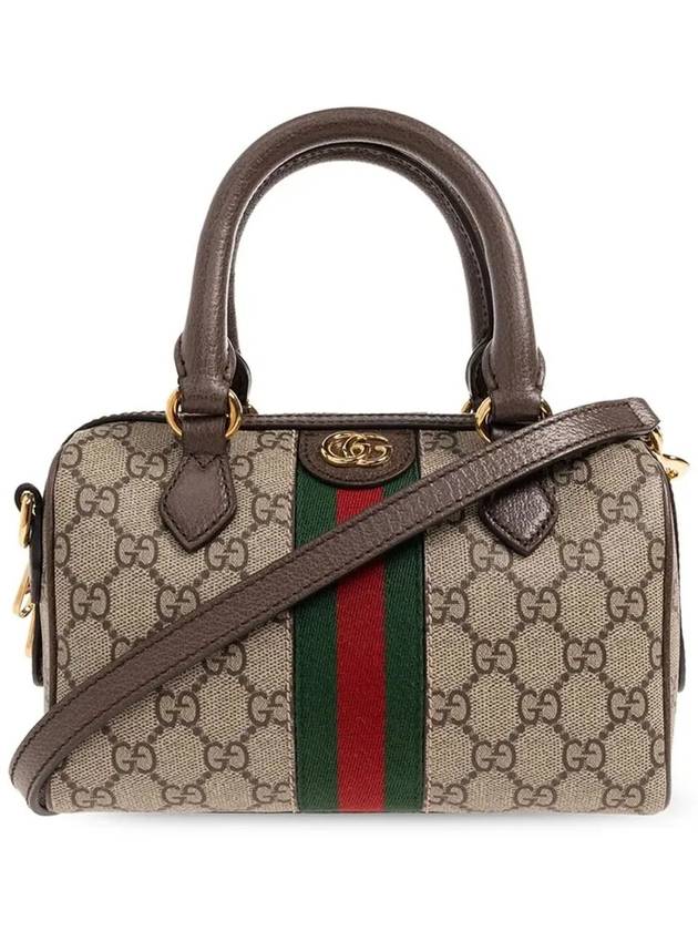 Ophidia GG Mini Top Handle Bag Beige - GUCCI - BALAAN 2