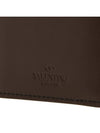 VLTN Logo Half Wallet Brown - VALENTINO - BALAAN 8