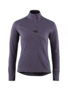 Yuji Half Zip Sweater Women Purple Stone 10056 781 - KLATTERMUSEN - BALAAN 2