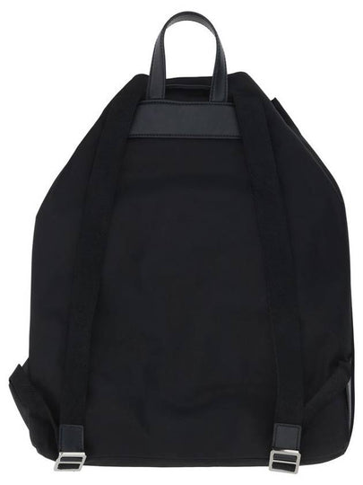 Dolce & Gabbana Black Nylon Backpack - DOLCE&GABBANA - BALAAN 2