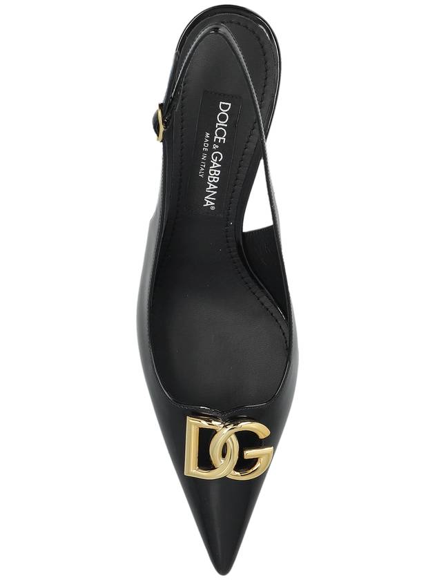 Dolce & Gabbana Leather Shoes, Women's, Black - DOLCE&GABBANA - BALAAN 6