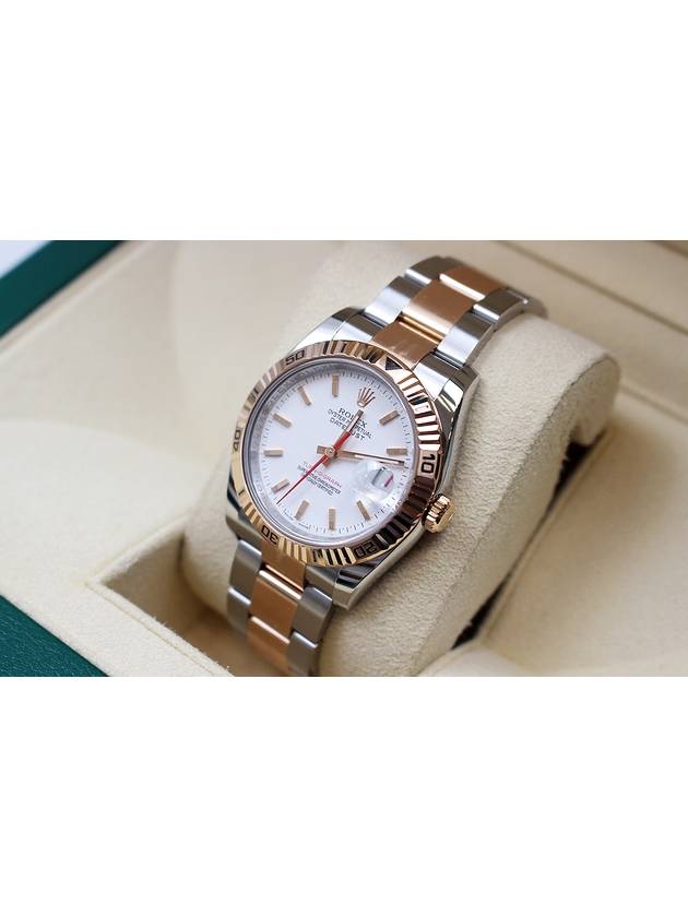 Dayjust 36 Turn O Graf Rose Gold Combi 116261 - ROLEX - BALAAN 3