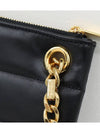 CELINE Monochrome Matelasse Chain Clutch - GANNI - BALAAN 6