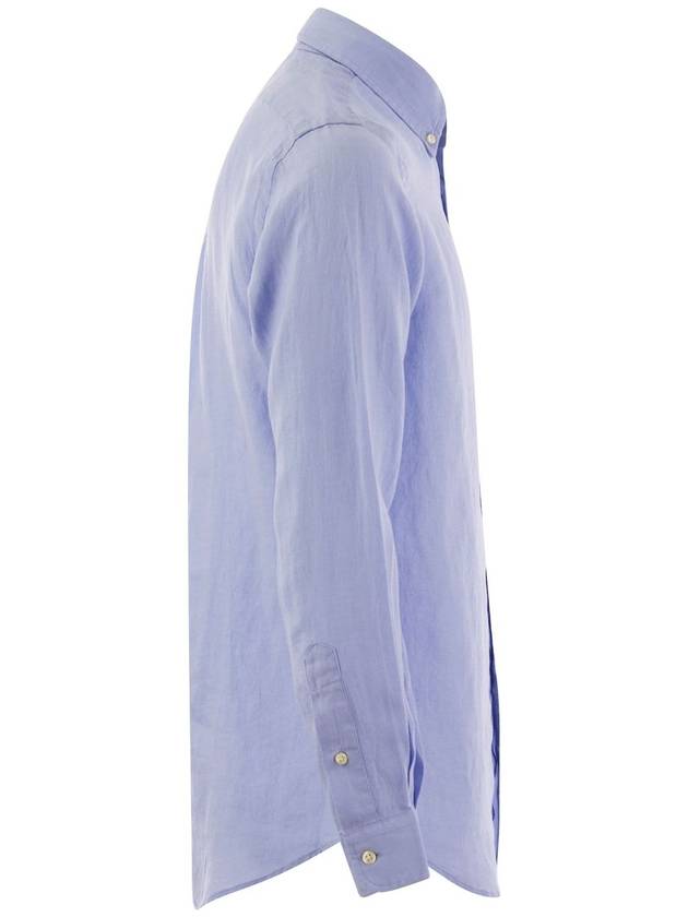 Long Sleeve Shirt 710794141028 BLUE HYACINTHBLUE - POLO RALPH LAUREN - BALAAN 4