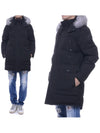 Onyx Big Ridge Parka Frost Fox Fur Black - MOOSE KNUCKLES - BALAAN 2