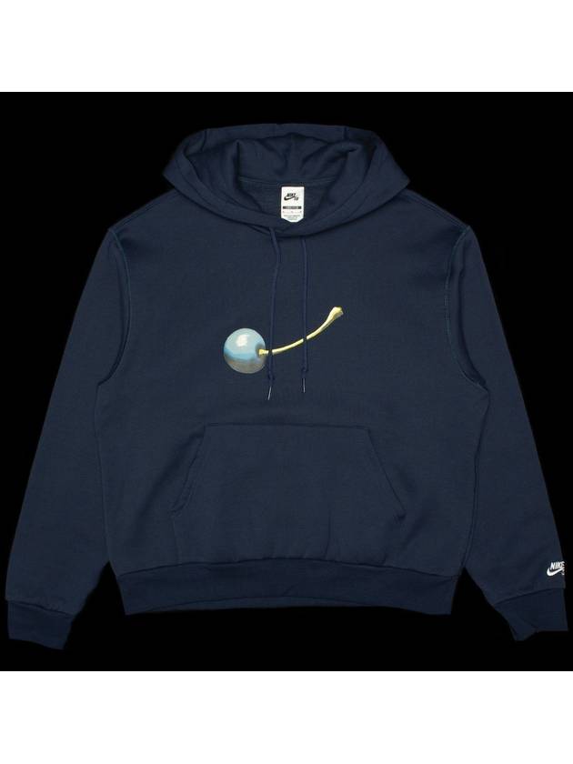 SB Fleece Pullover Skate Hoodie  Armor Navy - NIKE - BALAAN 2