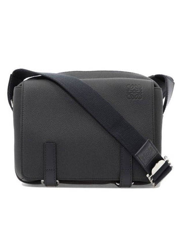 Military Messenger Bag Black - LOEWE - BALAAN 1