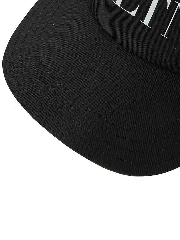 VLTN Logo Ball Cap Black - VALENTINO - BALAAN 8