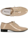 Charlotte Patent Leather Oxford Shoes Beige - REPETTO - BALAAN 1