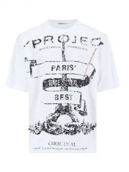 Y PROJECT Paris logo printing t shirt - Y/PROJECT - BALAAN 1